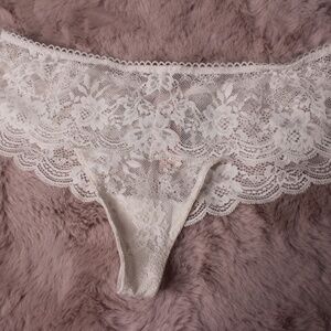 VICTORIA'S SECRET DREAM ANGELS WIDE SIDE THONG PANTY